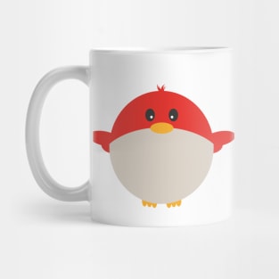 Red Bird Mug